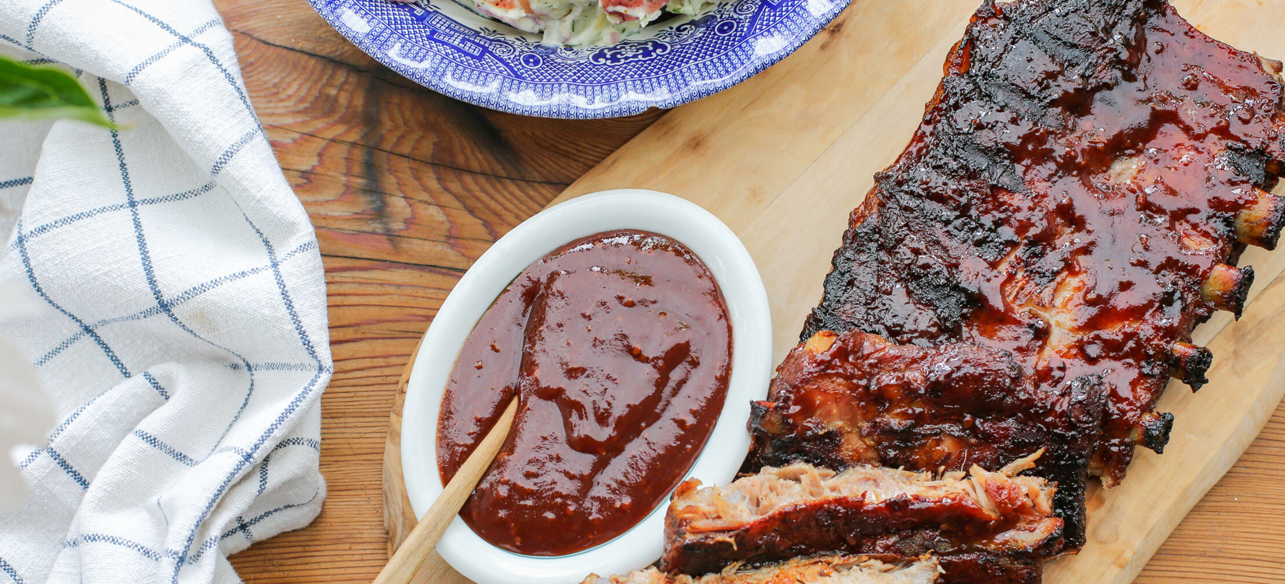 non-GMO pure pork ribs at lazy acres market